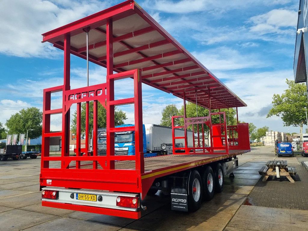 Burg Gerefitte trailer met nieuw AGPRO2.0 hef/klemdak