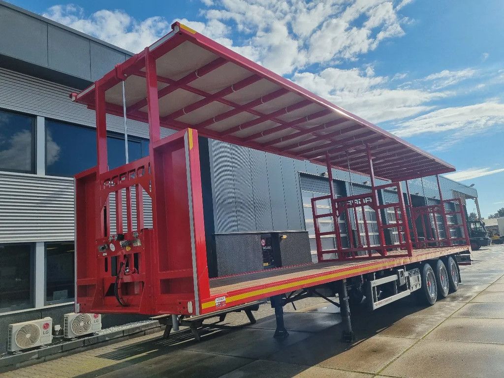Burg Gerefitte trailer met nieuw AGPRO2.0 hef/klemdak