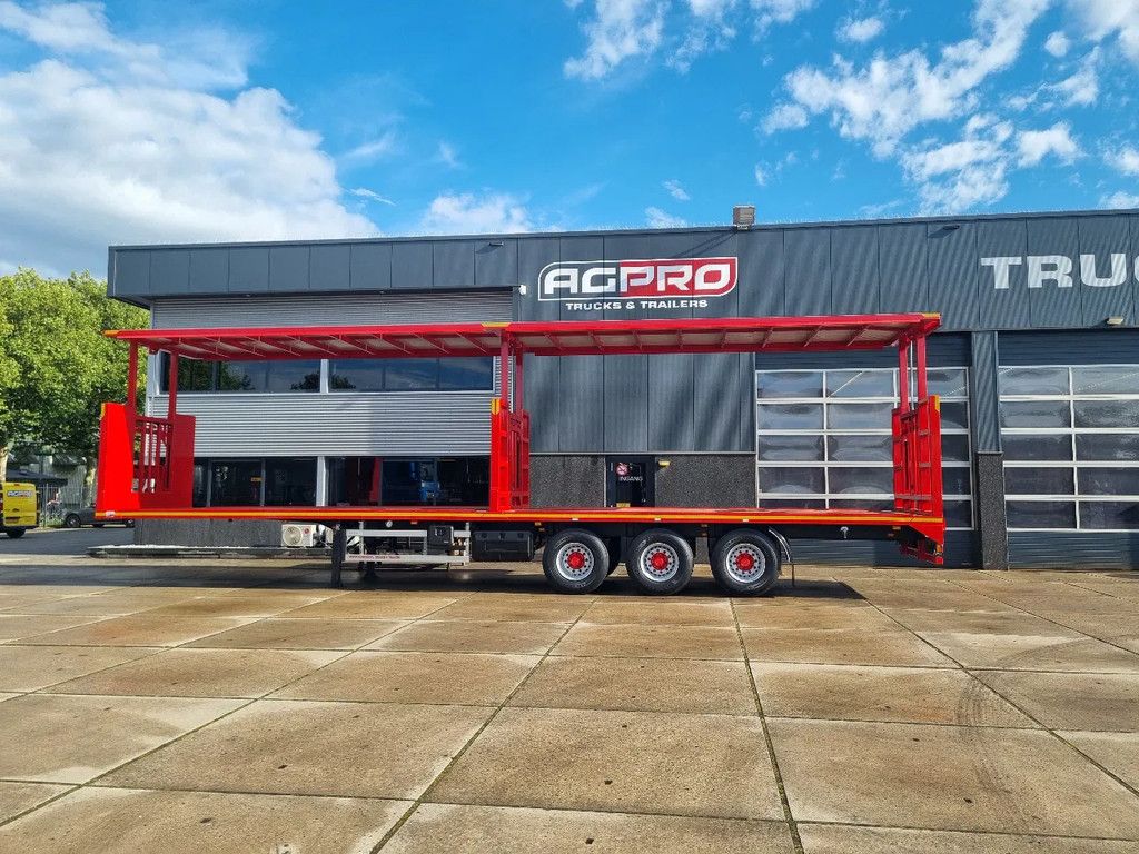 Burg Gerefitte trailer met nieuw AGPRO2.0 hef/klemdak