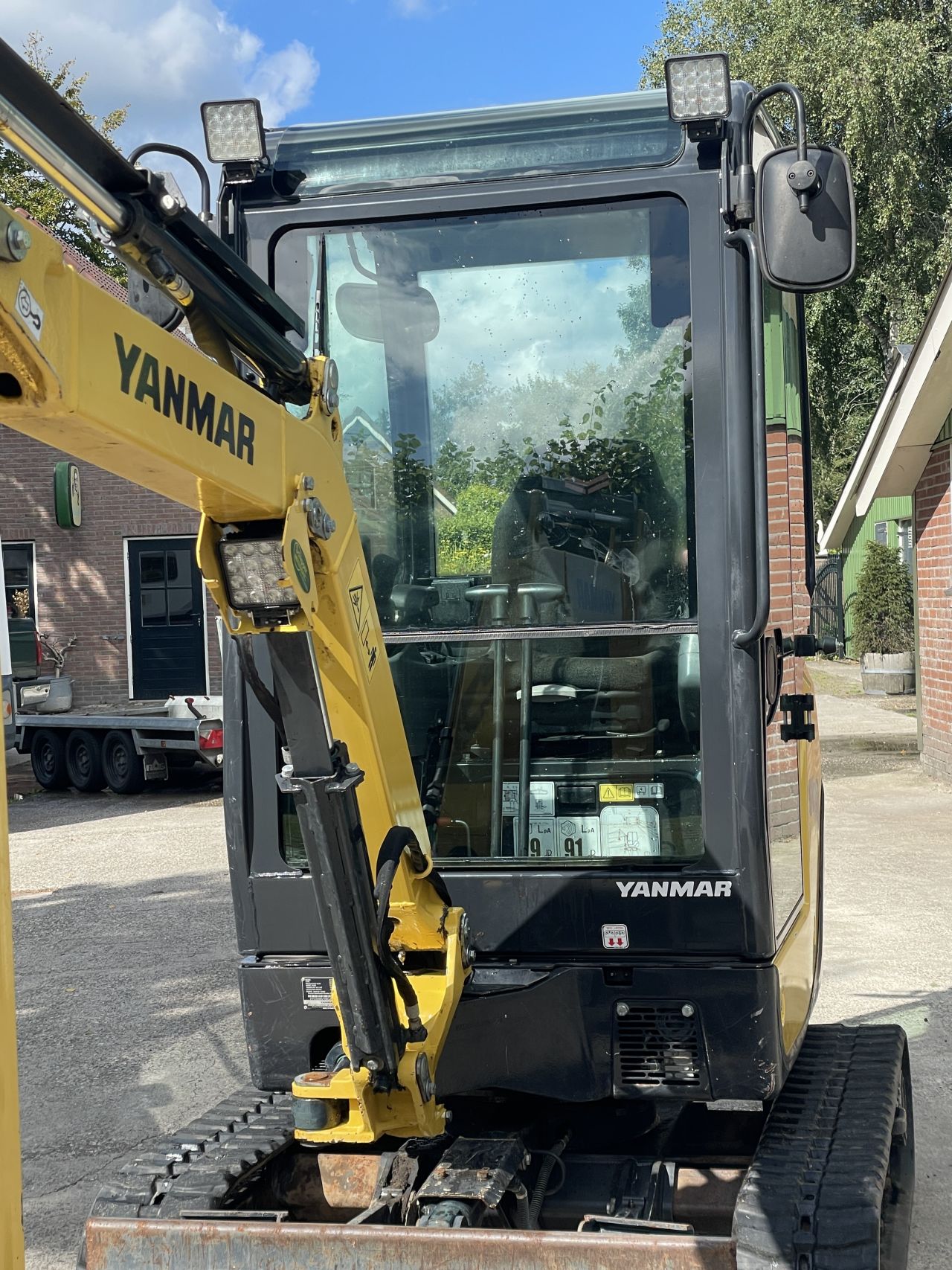 Yanmar SW18 minigraver / minikraan