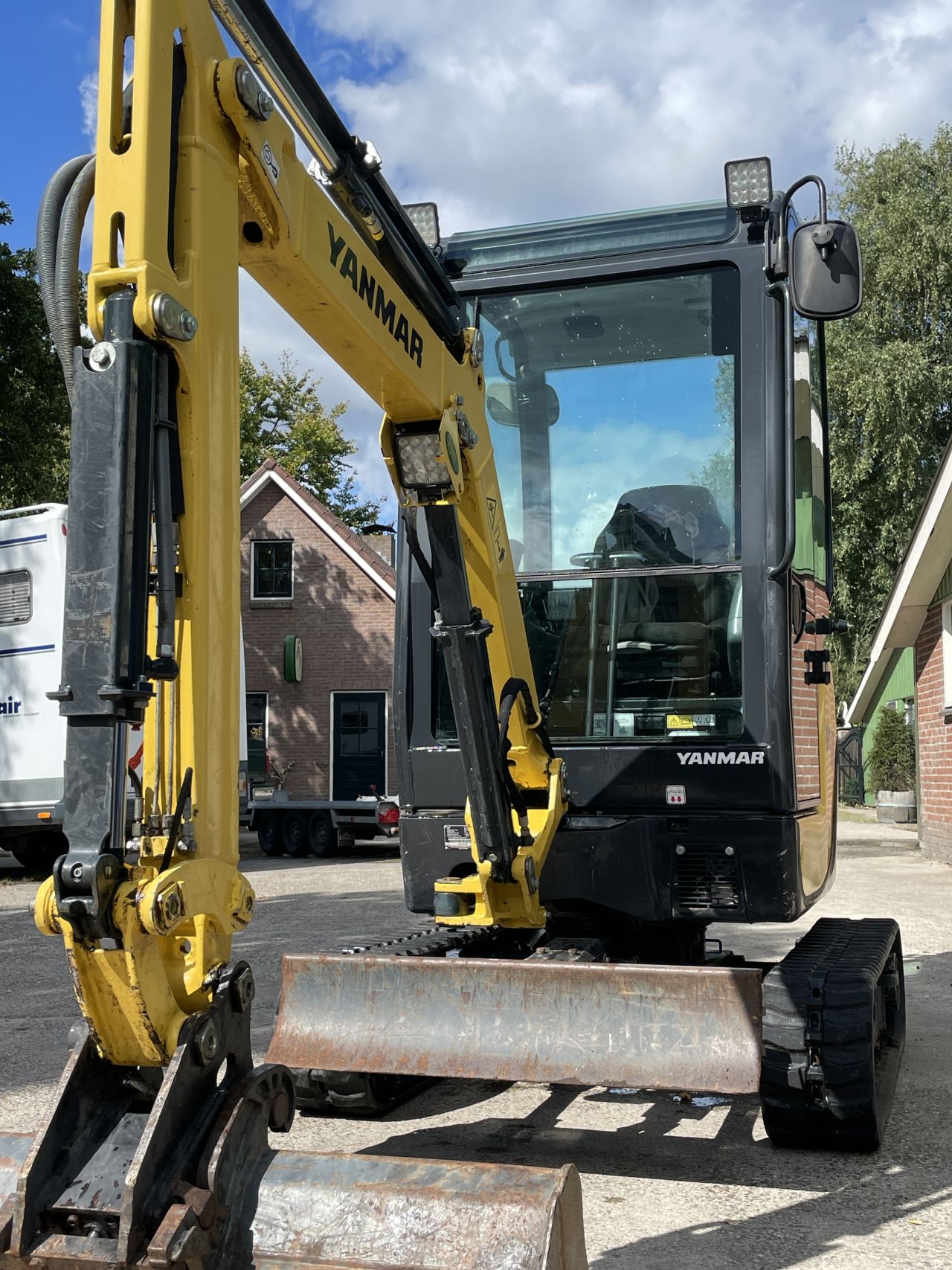 Yanmar SW18 minigraver / minikraan