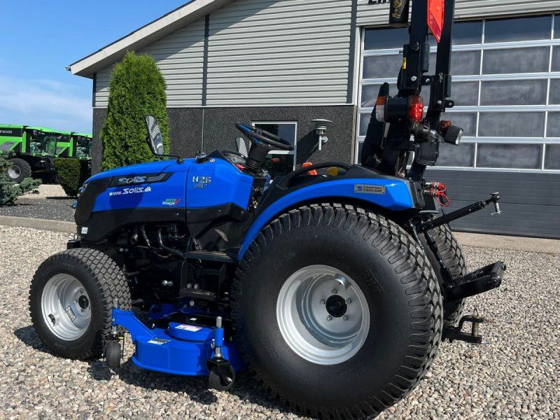 Solis 26 HST Hydrostat Turf hjul og klipperbord