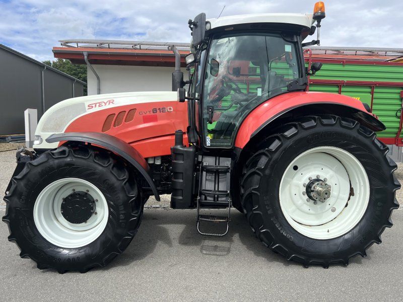 Steyr CVT 6180 mit Fronthydraulik und Frontzapfwelle