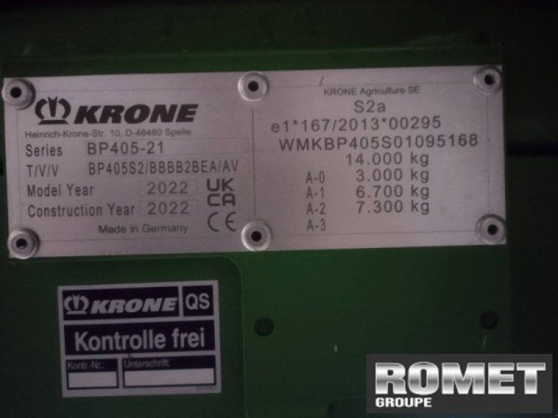 Krone BIGPACK1290HDPVC