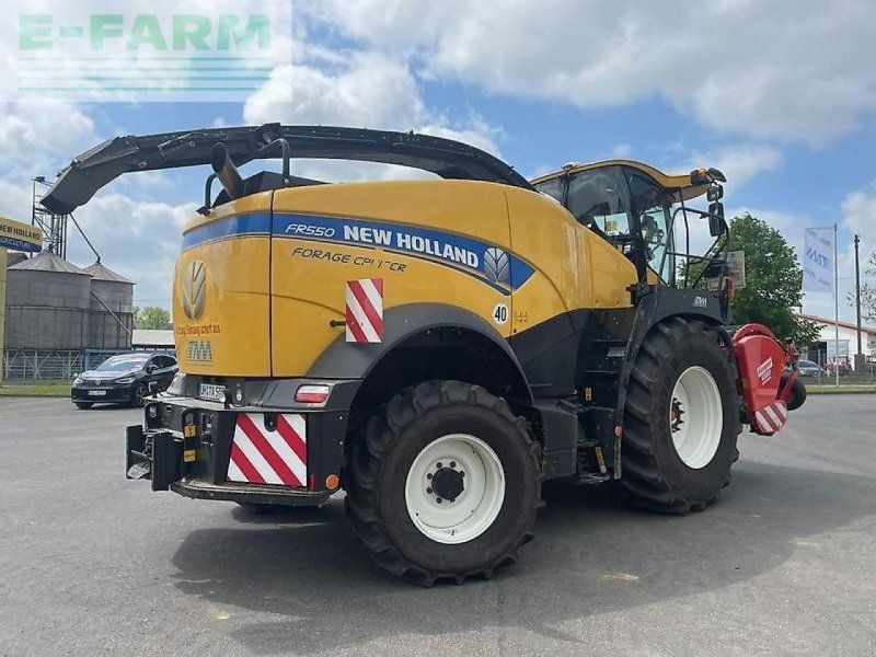 New Holland fr 550   kemper pickup mais gebiss