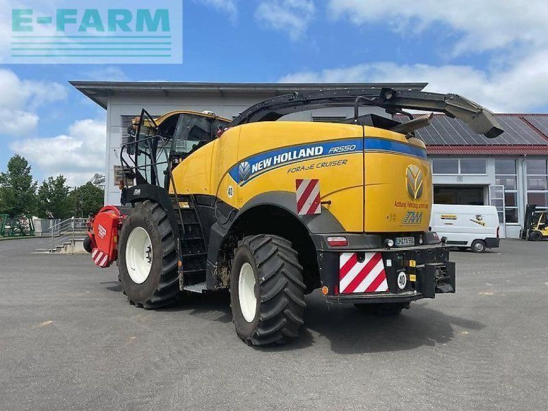 New Holland fr 550   kemper pickup mais gebiss