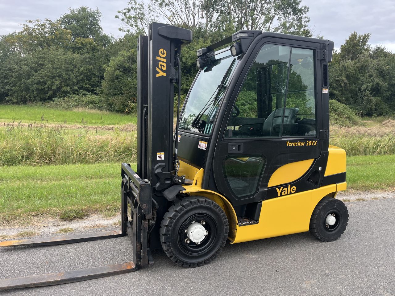 Yale GDP20VX diesel heftruck Sideshift vorkversteller