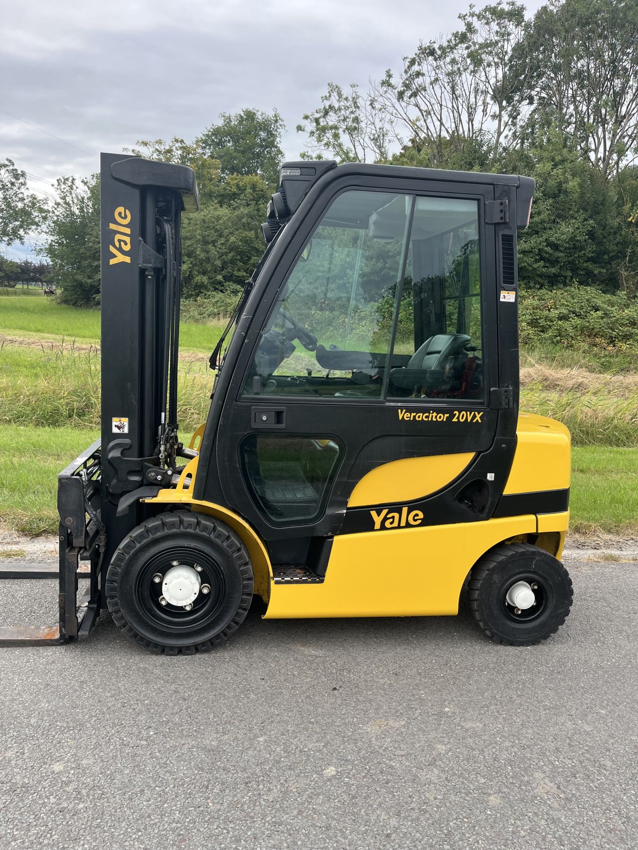 Yale GDP20VX diesel heftruck Sideshift vorkversteller