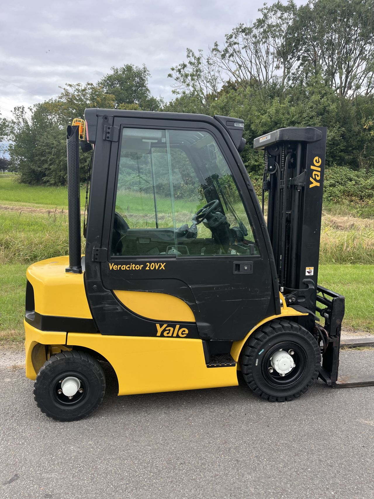 Yale GDP20VX diesel heftruck Sideshift vorkversteller