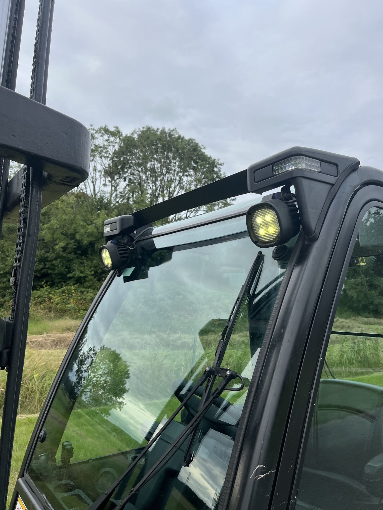 Yale GDP20VX diesel heftruck Sideshift vorkversteller