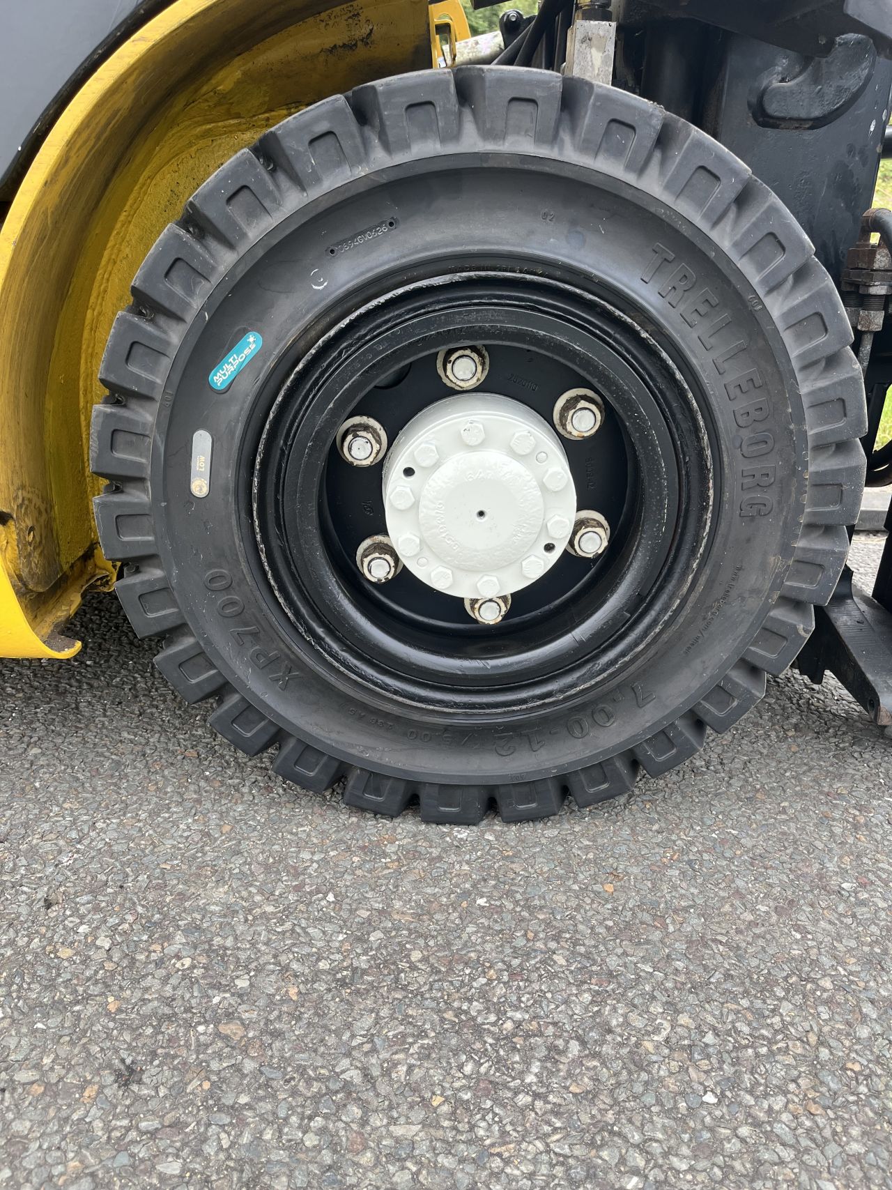 Yale GDP20VX diesel heftruck Sideshift vorkversteller