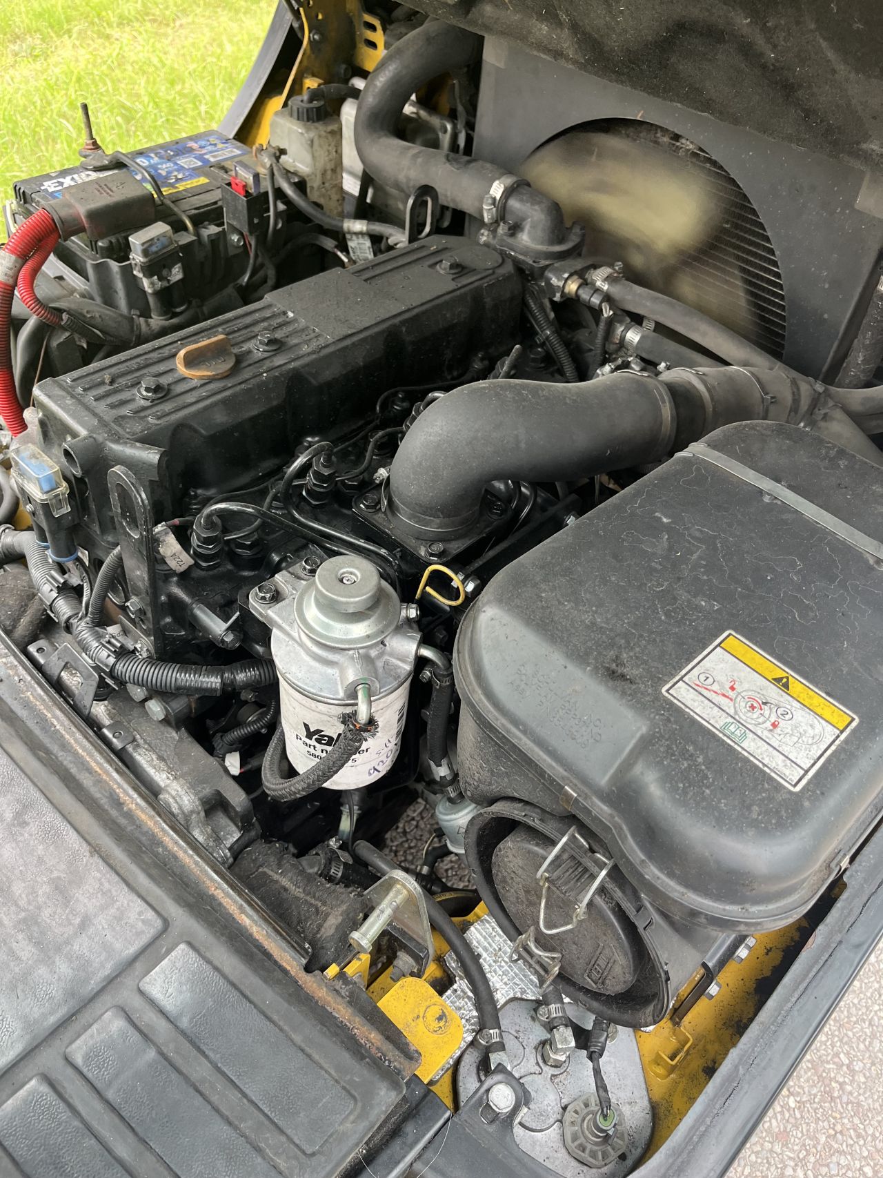 Yale GDP20VX diesel heftruck Sideshift vorkversteller