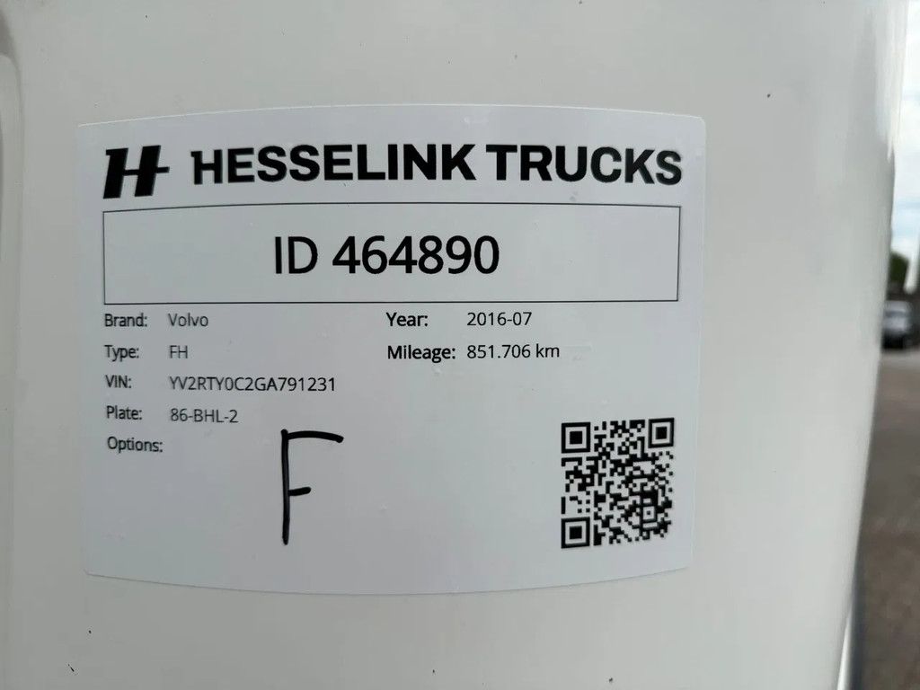 Volvo FH 460 6X2 VDL 25T Haakarm Standairco 9T Vooras Stuuras NL Truck