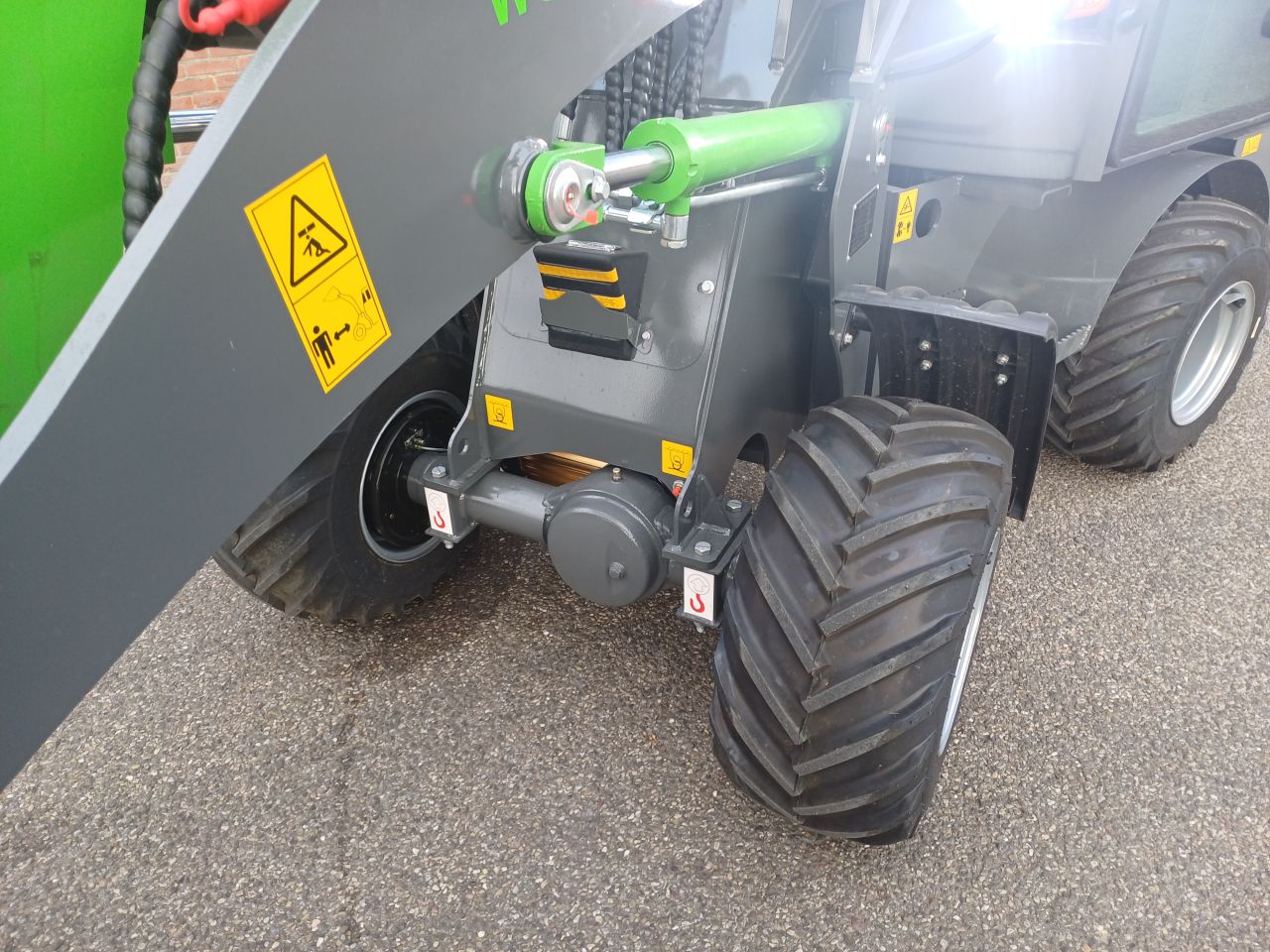 Mini shovel Wcm 606 elektrische minishovel