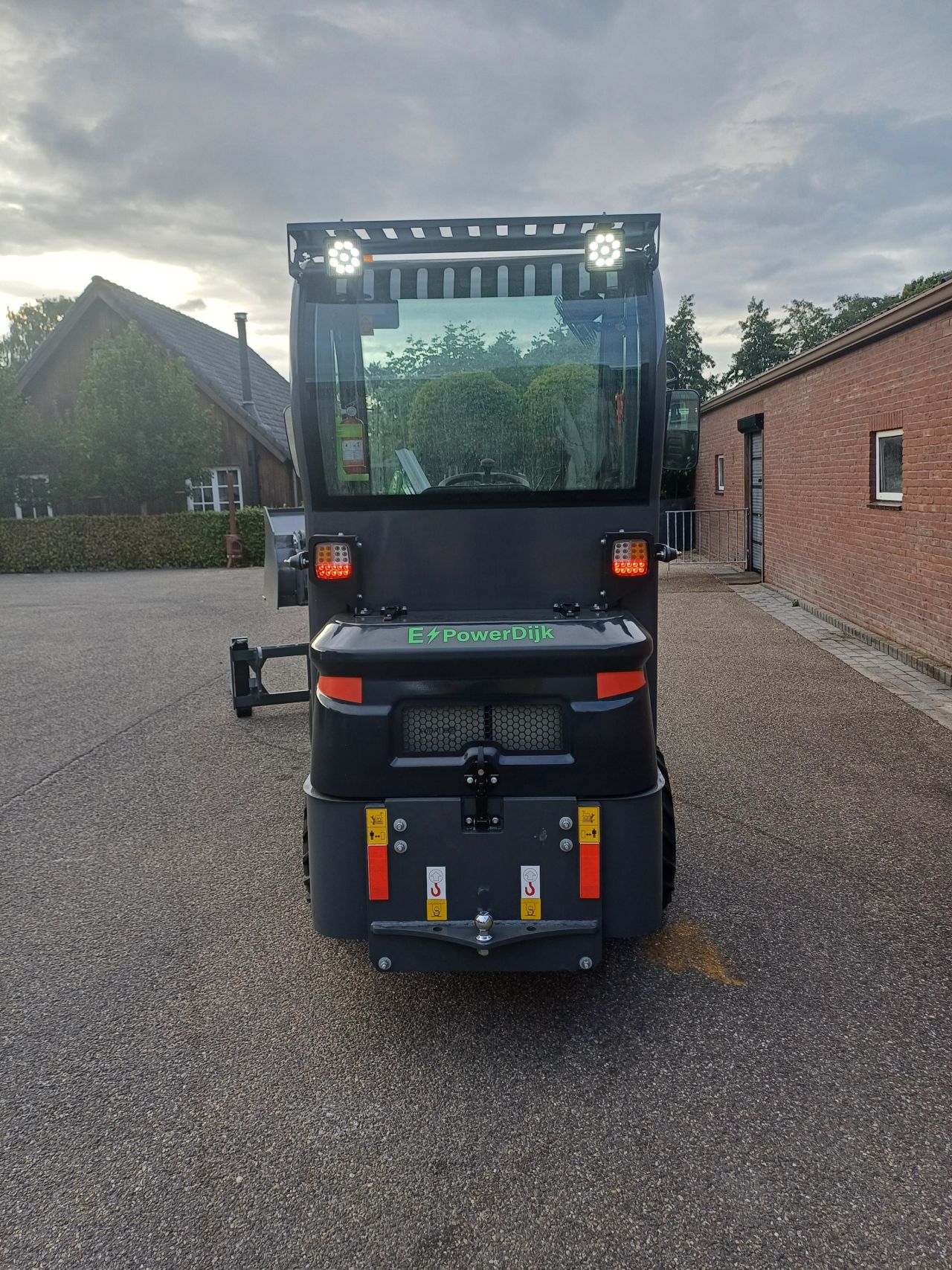 Mini shovel Wcm 606 elektrische minishovel