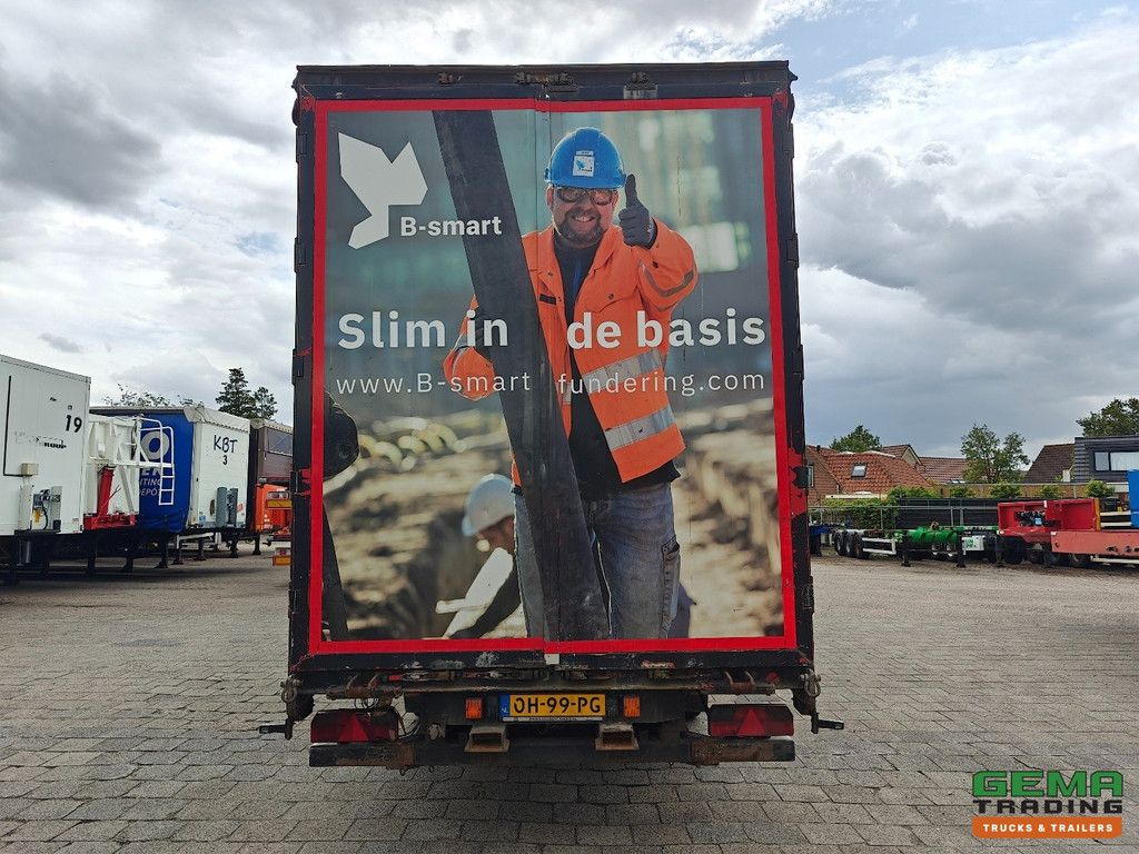 LAG O-3-39 01 3-Axle BPW - MEGA - Sliding tarpaulin/Sliding roof - Moffett connection - 10/2025 MOT