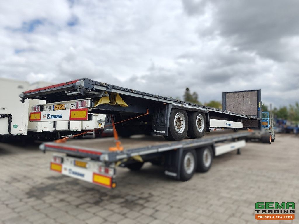 Krone SZ 2-Achs Krone - Liftachse - Scheibenbremsen - Offene Ladefläche - Rungentaschen - Preis pro Stück