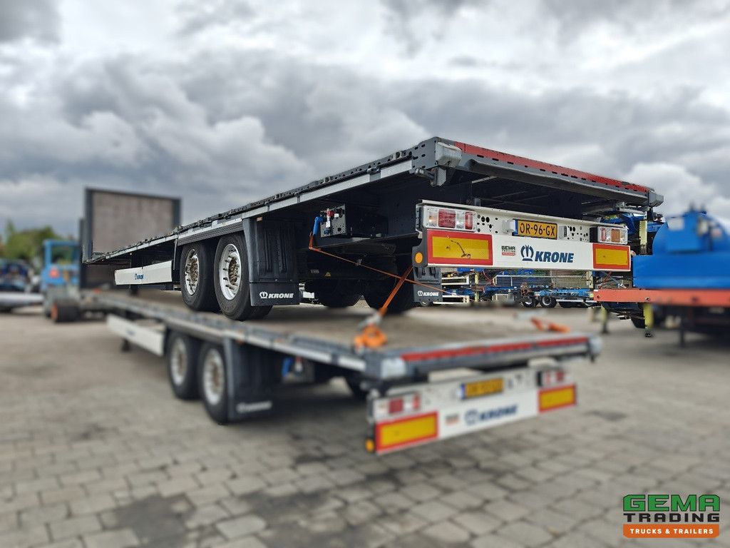Krone SZ 2-Achs Krone - Liftachse - Scheibenbremsen - Offene Ladefläche - Rungentaschen - Preis pro Stück