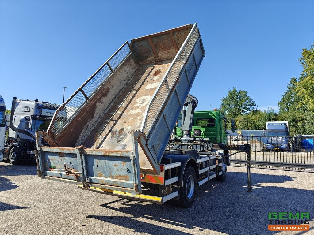 Mercedes-Benz AXOR 1829 AK 4x4 Dagcab Euro5 - Kipper + Terex 105.2 - RadioGrafisch - NaafReductie