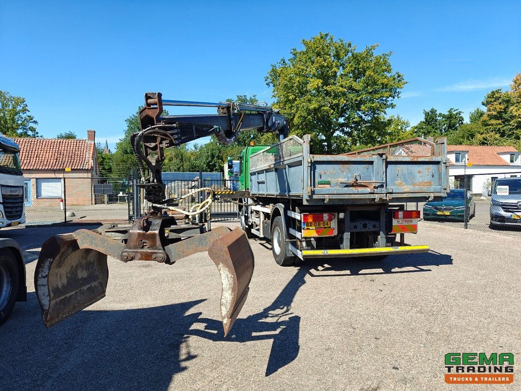 Mercedes-Benz AXOR 1829 AK 4x4 Dagcab Euro5 - Kipper + Terex 105.2 - RadioGrafisch - NaafReductie