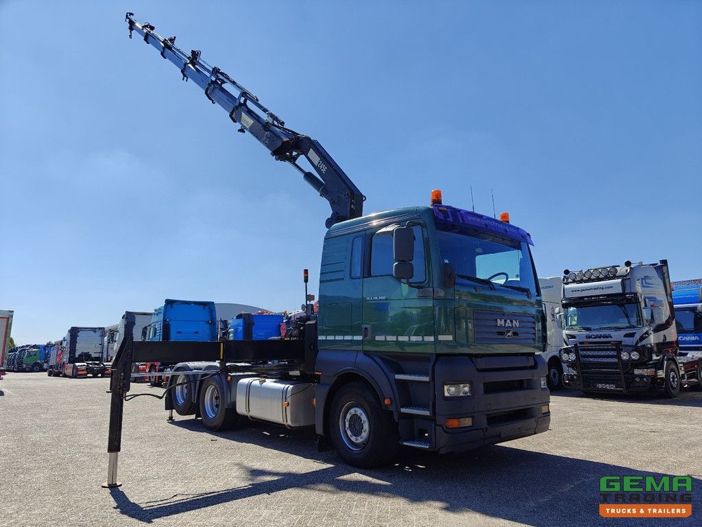 MAN TGA 28.460 6x2 XL Euro3 - Retarder - Hiab 245E - 7300KG - RadioGrafisch - Handgeschakeld - LiftAs