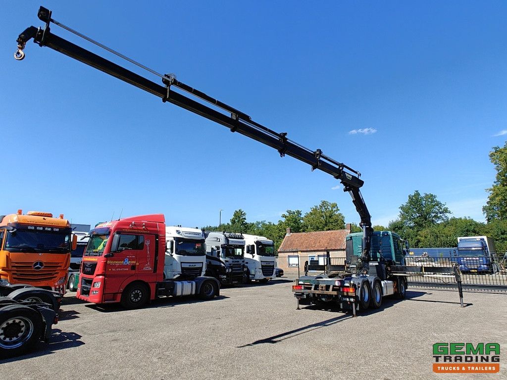 MAN TGA 28.460 6x2 XL Euro3 - Retarder - Hiab 245E - 7300KG - RadioGrafisch - Handgeschakeld - LiftAs