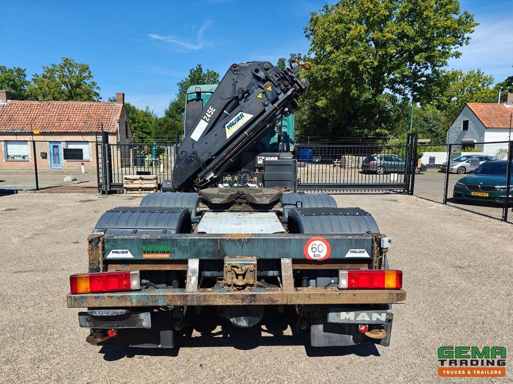MAN TGA 28.460 6x2 XL Euro3 - Retarder - Hiab 245E - 7300KG - RadioGrafisch - Handgeschakeld - LiftAs