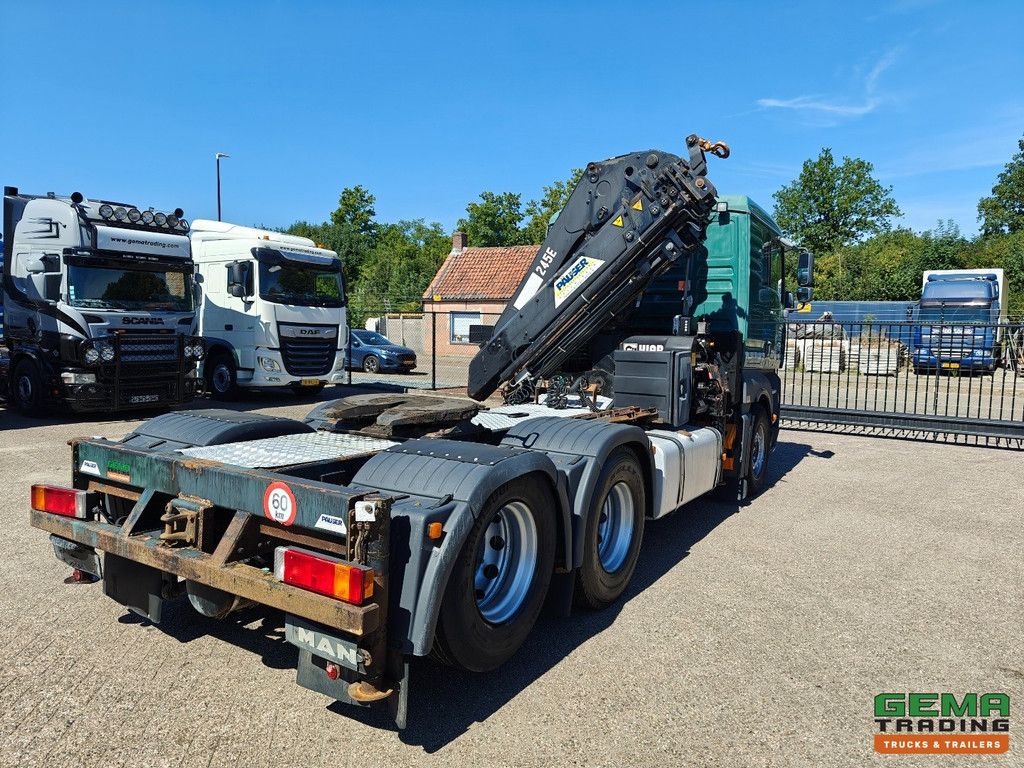 MAN TGA 28.460 6x2 XL Euro3 - Retarder - Hiab 245E - 7300KG - RadioGrafisch - Handgeschakeld - LiftAs