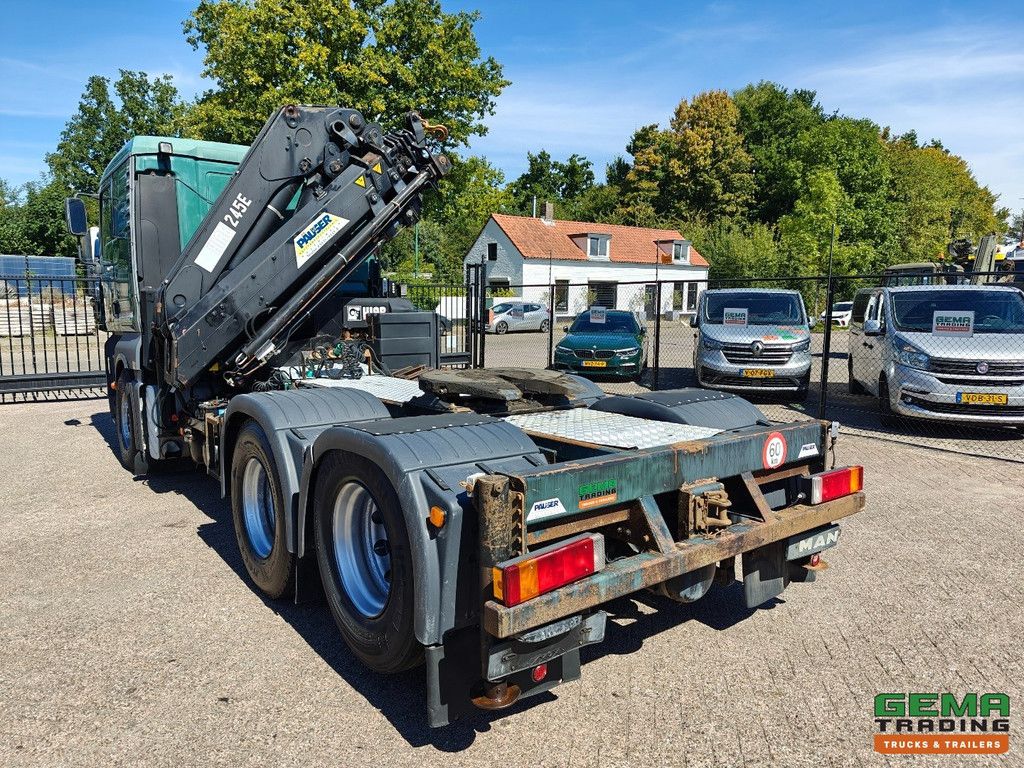 MAN TGA 28.460 6x2 XL Euro3 - Retarder - Hiab 245E - 7300KG - RadioGrafisch - Handgeschakeld - LiftAs
