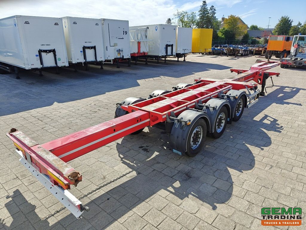 D-Tec FLEXITRAILER 3-Assen SAF - MULTI - Schijfremmen - LiftAs - Alle Aansluitingen - 04/2026 APK