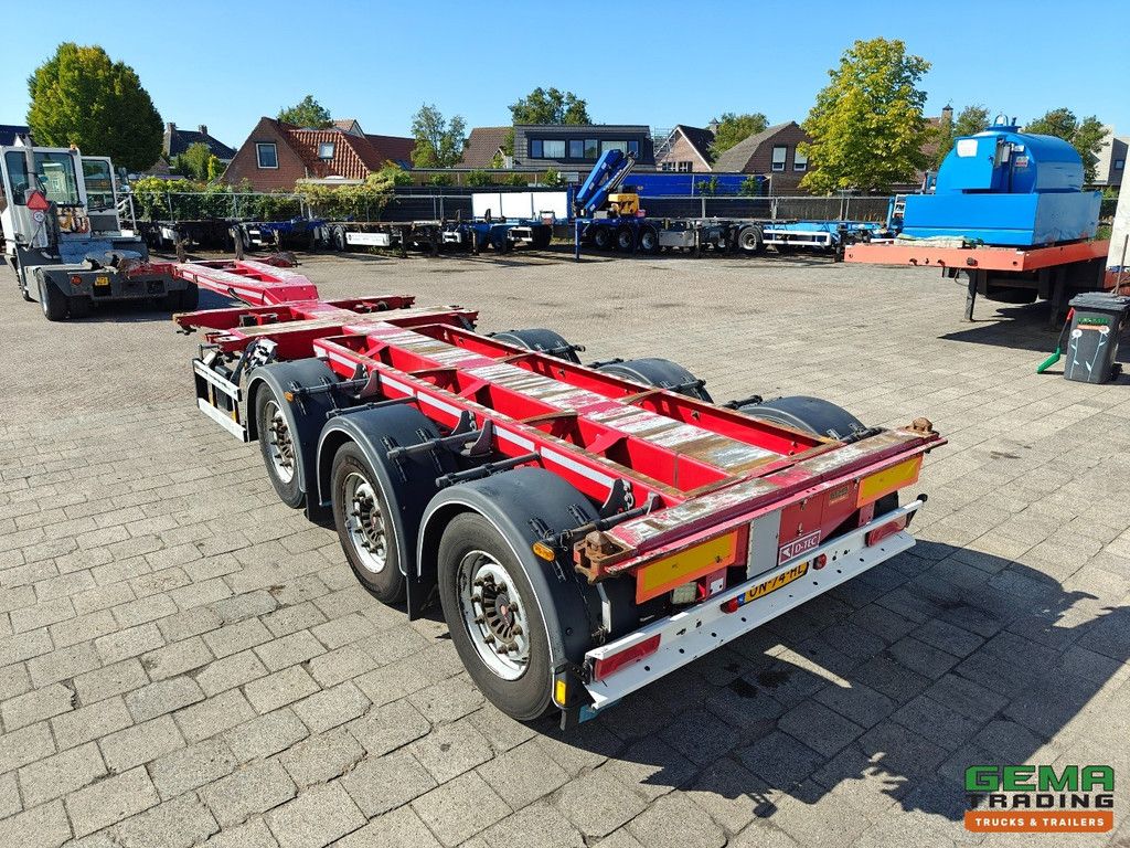 D-Tec FLEXITRAILER 3-Assen SAF - MULTI - Schijfremmen - LiftAs - Alle Aansluitingen - 04/2026 APK