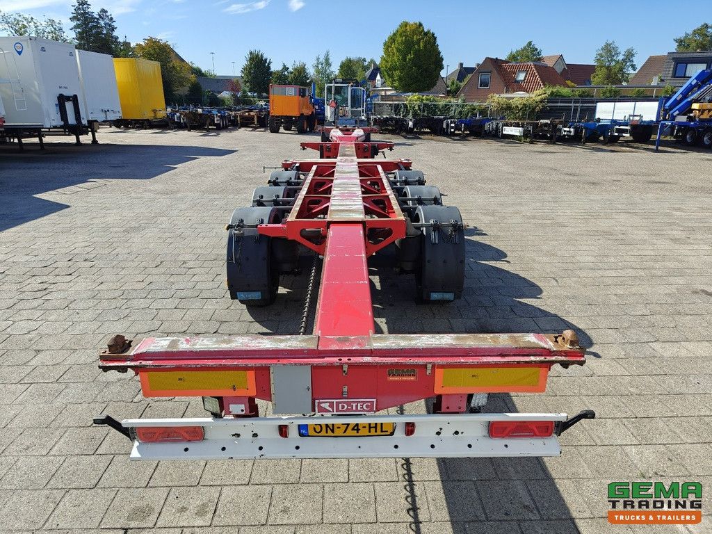 D-Tec FLEXITRAILER 3-Assen SAF - MULTI - Schijfremmen - LiftAs - Alle Aansluitingen - 04/2026 APK