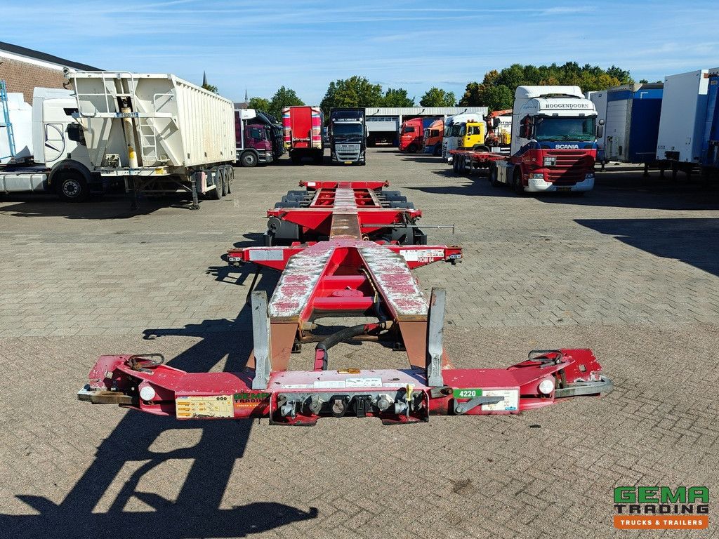 D-Tec FLEXITRAILER 3-Assen SAF - MULTI - Schijfremmen - LiftAs - Alle Aansluitingen - 04/2026 APK