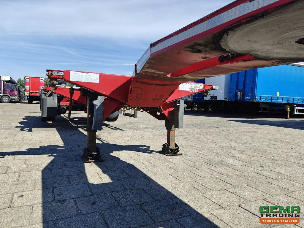 D-Tec FLEXITRAILER 3-axle SAF - MULTI - Disc brakes - Lift axle - All connections - 4749 kg - 04/2026 MOT