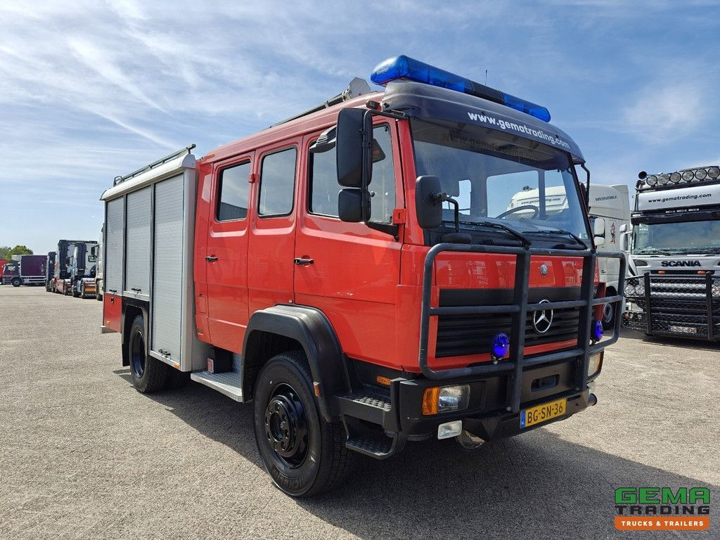 Mercedes-Benz 1124 AF 4x4 Dubbelcab 6Cil - 8 Pers - Ziegler TS - Tankautospuit TS09 LD2.800 HD265 T2.000 S40 - 04/2026 APK