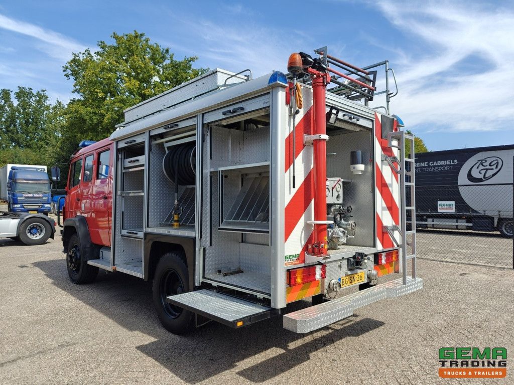 Mercedes-Benz 1124 AF 4x4 Dubbelcab 6Cil - 8 Pers - Ziegler TS - Tankautospuit TS09 LD2.800 HD265 T2.000 S40 - 04/2026 APK