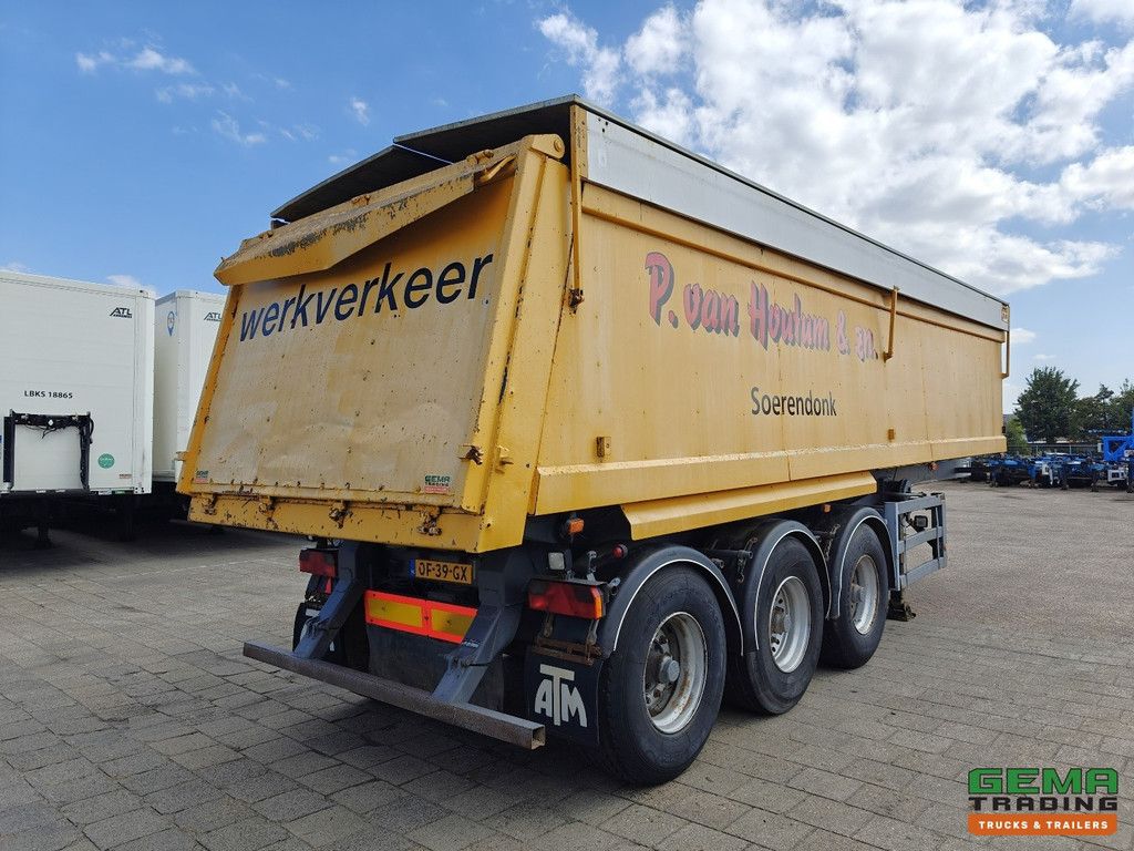 ATM OKA 17 27 3-axle SAF - Tipper 26.8m³ + Environmental Valves - Lifting axle - Steel/Steel - 09/2025APK