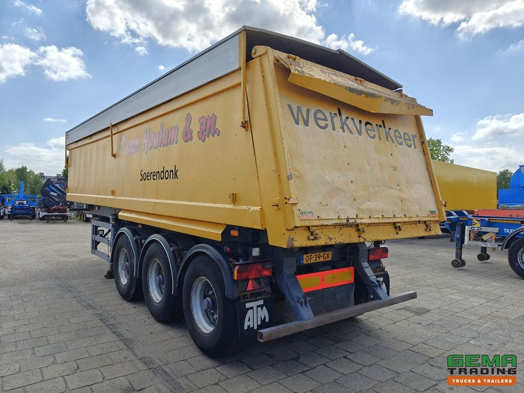 ATM OKA 17 27 3-axle SAF - Tipper 26.8m³ + Environmental Valves - Lifting axle - Steel/Steel - 09/2025APK