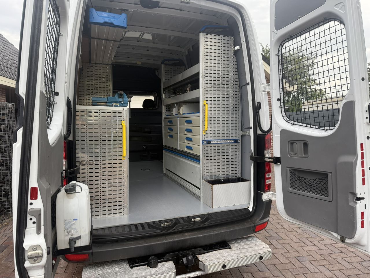 Mercedes Sprinter 313 cdi sortimo inrichting trekhaak 3500kg
