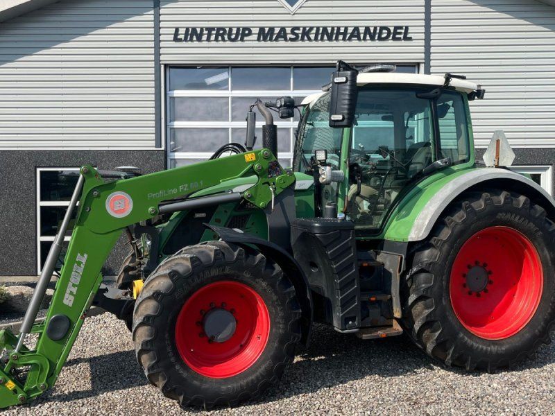 Fendt 720 Vario Med frontlæsser, frontlift og frontPTO