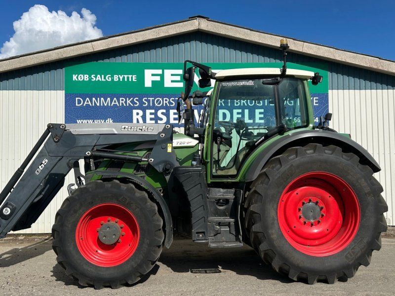 Fendt 720 Vario S4 Power Med Ålø Q65 Frontlæsser