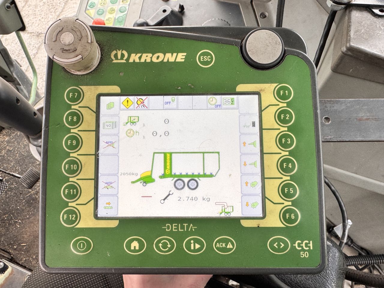 Krone MX 350 GL opraapwagen ladewagen