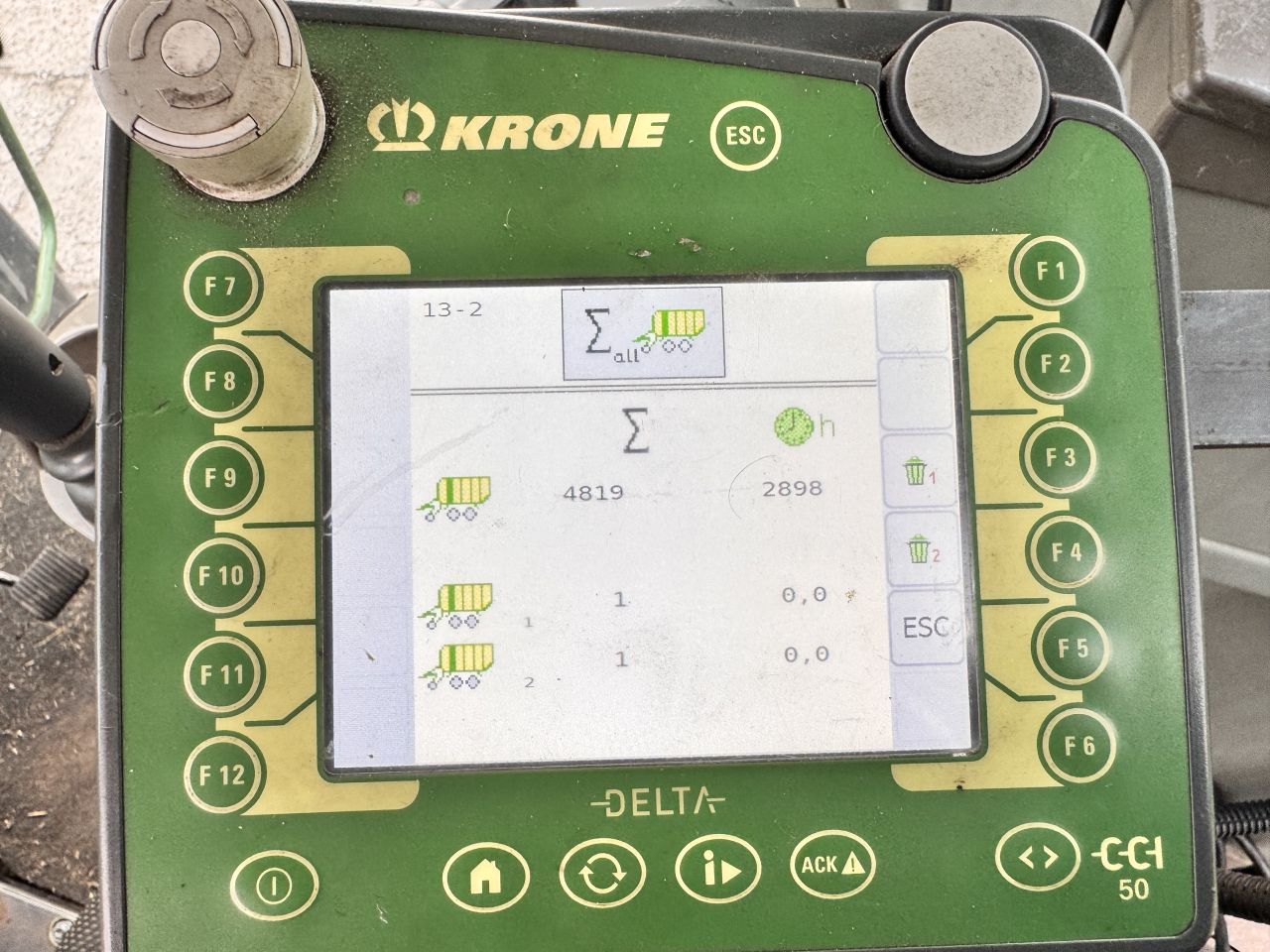 Krone MX 350 GL opraapwagen ladewagen