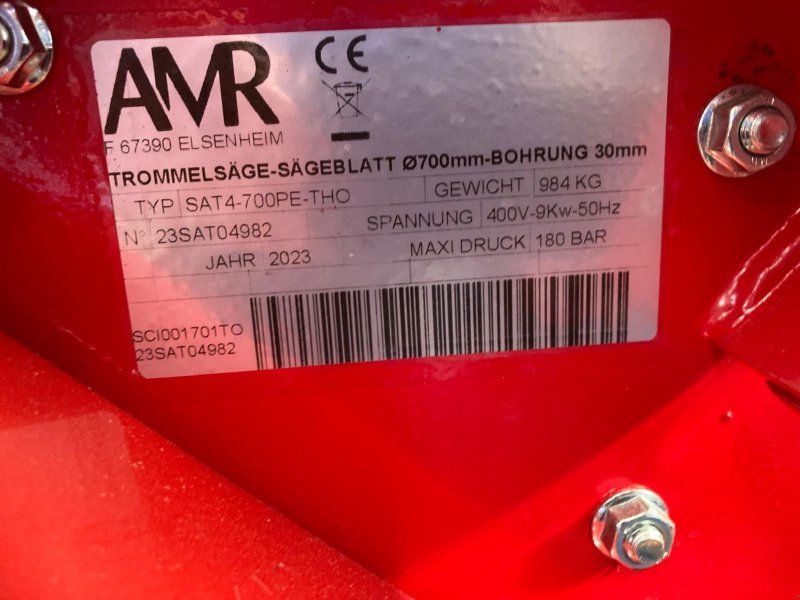 Unterreiner Trommel SAT 4-700/52 PE-THO mit Förderband