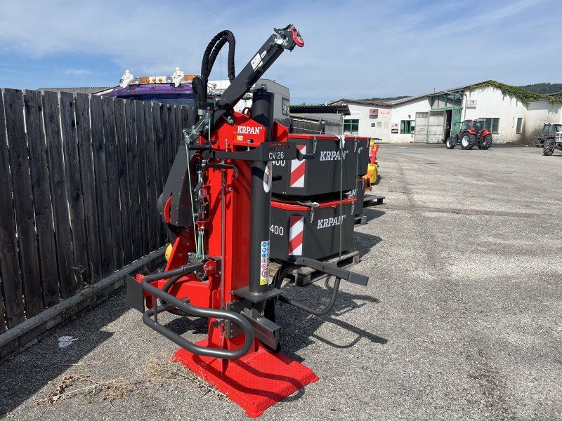 Krpan CV 26 K pro mit mechanischer Winde