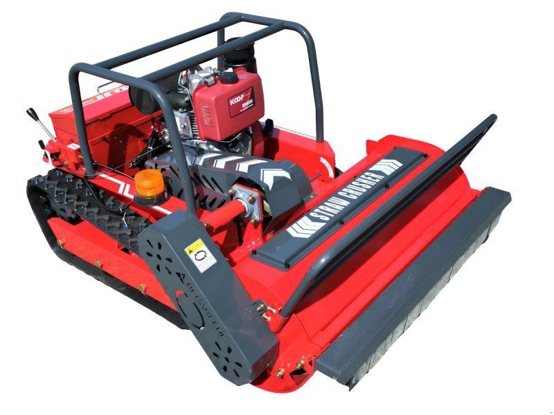 AMD AMD-R100 Ferngesteuerter Diesel-Rasenmäher mit Raupenantrieb – 1