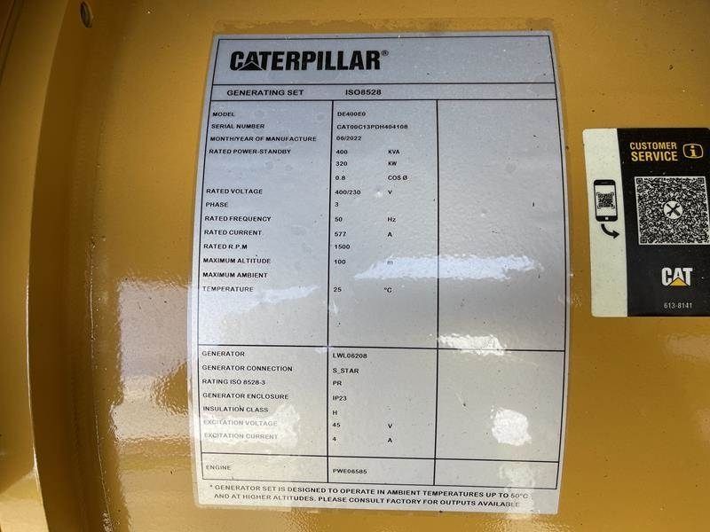 CAT DE 400 E 0