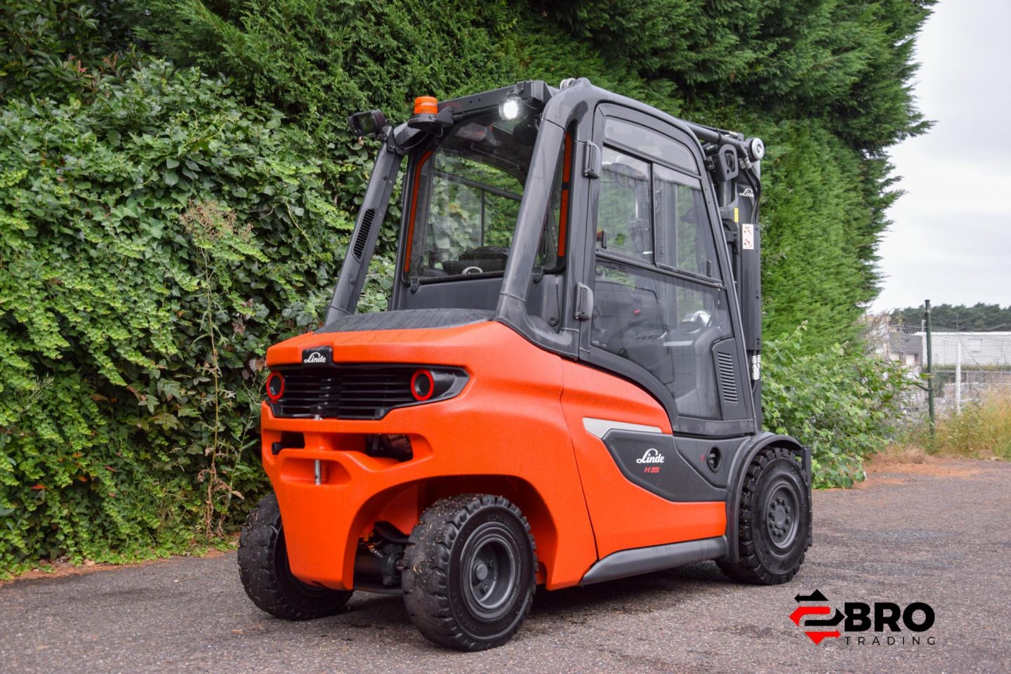 Linde H35D-01 1202 Triplex Container Spec 865 uur!!