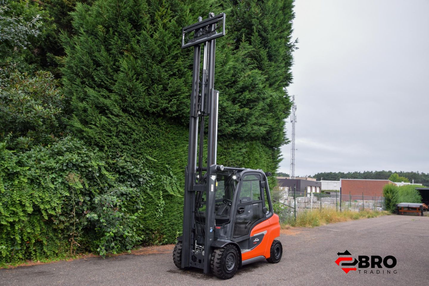 Linde H35D-01 1202 Triplex Container Spec 865 uur!!
