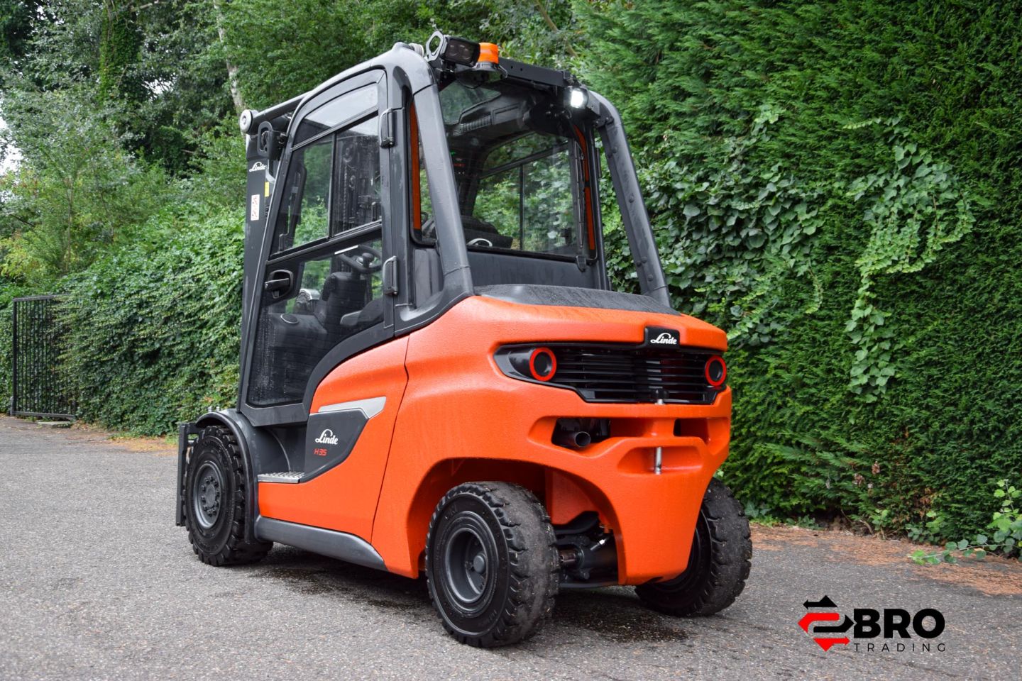 Linde H35D-01 1202 Triplex Container Spec 865 uur!!